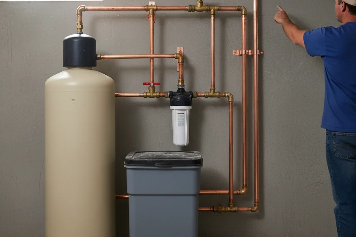 Whole-house water treatment system installed in Ottsville